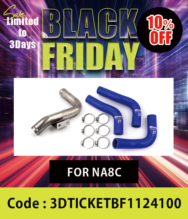 Maruha Silicone Radiator Hose & Stainless Steel Pipe Set For NA6CE 10%OFF