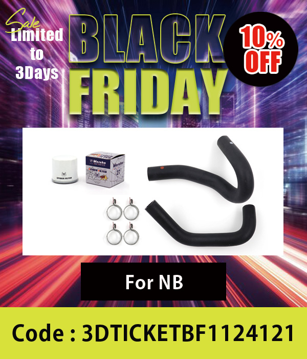 Maruha Silicone Radiator Hose & Stainless Steel Pipe Set For NA6CE 10%OFF