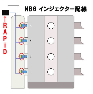 NB6の配線